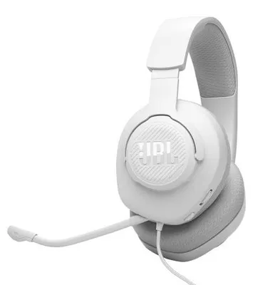 Obrázek produktu pro JBL Quantum 100M2, Kabel, 20 - 20000 Hz, Hraní, 220 g, Sluchátka s mikrofonem, Bílá