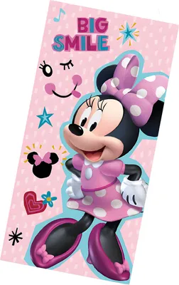 Immagine prodotto di Tuch da bagno Minnie Mouse Big Smile 70 x 137 cm