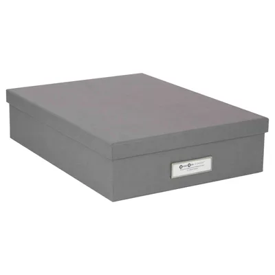 Obrázok produktu pre BIGSO BOX - OSKAR - Box na dokumenty A4 - Bledo sivý