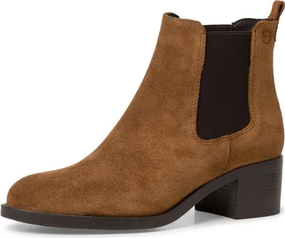 Produktbild von Tamaris Damen Stiefel 16296-37, 16296-38, 16296-39, 16296-40, 16296-41, 16296-42, 16297-36, 16297-37, 16297-38, 16297-39, 16297-40, 16297-41 TAM-1-25026-41 COGNAC SUEDE 36 [Schuhe Frau]