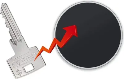 Produktbild von Schlüsselhaken kreative platzsparende Starke magnetische Schlüssel-Haken