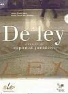 Immagine prodotto di De ley : manuale di spagnolo giuridico