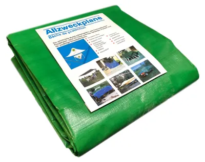 Produktbild von Gewebeplane 150g 3m x 4m Abdeckplane Bootsplane Allzweckplane Plane