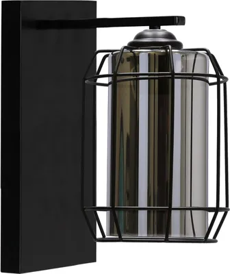 Produktbild von Candellux Schwarz Wandleuchte Jonera für Glühbirne 1x E27 21-08411