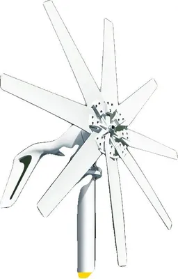 Produktbild von Windkraftgenerator, hohe Effizienz, unterstützt Solarinput, Mit Mppt-Controller, 1000W, 48V
