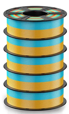 Produktbild von Geeetech PLA Filament 5KG 1,75mm Farbverlauf 3D Drucker Filament Vakuumverpackt Hohe Präzision Für FDM 3D Drucker