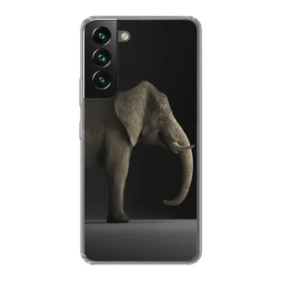 Produktbild von MuchoWow® Handyhülle Schutzhülle Hülle für Samsung Galaxy S22 Elefant - Tiere - Licht Silikon Softcase Handy Hülle - Mobiltelefonhülle