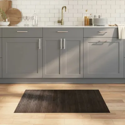 Produktbild von Best Möbel Teppich Rechteckig Dunkelbraun 70x100 cm BambusDesignerteppiche - 2024 Neu