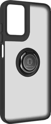Obrázok produktu pre Avizar, puzdro na mobilný telefón s krúžkom Motorola Moto G24 / G04, čierne