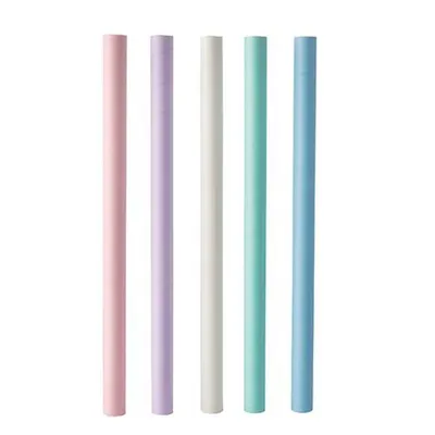 Produktbild von Papstar Bubble Tea Papierstrohhalme Ø 12 mm · 20 cm farbig sortiert 6 x 200 Stück