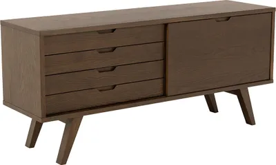 Produktbild von A-Line Sideboard 1 Tür 4 Schubladen 1 Regal Eichen Nachbildung.
