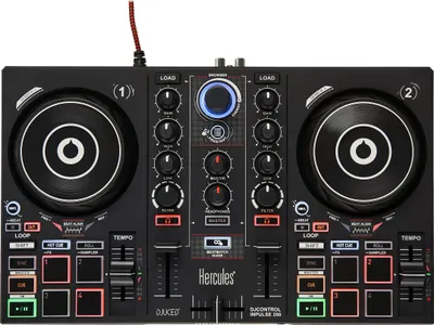 Produktbild von Hercules 4780882 DJControl Inpulse 200 USB schwarz