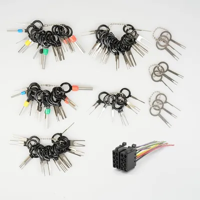 Produktbild von Auto-ontgrendelungswerkzeug - 91 Teile - Terminal entfernen - universelles Entsperrwerkzeug - Terminalentfernungssatz