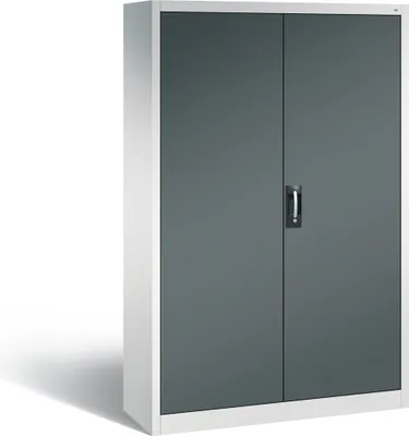 Produktbild von C+P Werkstattschrank | HxBxT 195x120x40cm | Lichtgrau/Anthrazit-Grau
