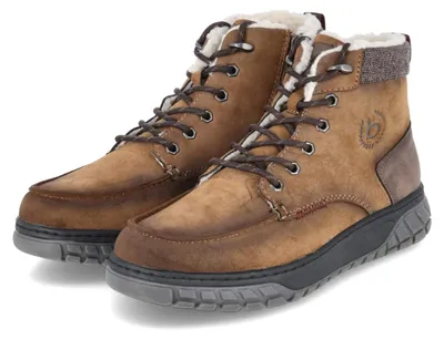Image de Bugatti, bottes d'hiver pour homme, couleur marron, matière : textile et synthétique, taille : 40