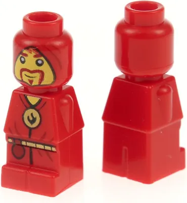 Produktbild von 2x Lego Micro Figur Heroica Zauberer rot Spielfigur 3859 3857 4613071 85863pb060