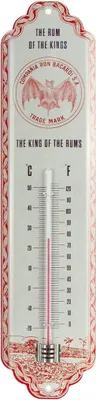 Produktbild von Nostalgic-Art - Thermometer - Bacardi - Bacardi The King Of The Rums