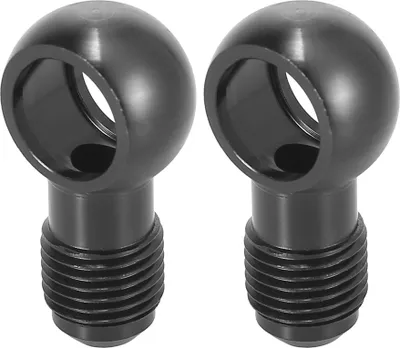 Image de 2pcs 14mm Carburant Banjo Raccord 6AN Carburant Ligne Adaptateur Connecteur pour Voiture 9/16-18 Filetage