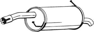 Produktbild von Bosal Endschalldämpfer  154-447