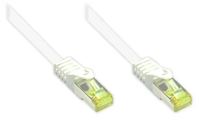 Image de Good Connections 8070R-010W Good Connections Patchkabel m. Cat.7 Rohkabel  weiß 1m