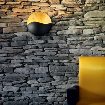 Produktbild von Ideal Lux Wandleuchte Sunrise Ap3 Schwarz E Oro