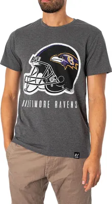 Produktbild von Recovered NFL Ravens Helm-T-Shirt, Grau S