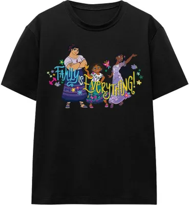 Produktbild von Encanto - "Family Is Everything" T-Shirt für Herren/Damen Uni TV17131 (S) (Schwarz)