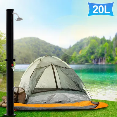Produktbild von SWANEW Zahradní sprcha Solární sprcha Venkovní sprcha s nožní sprchou Sprcha 20L