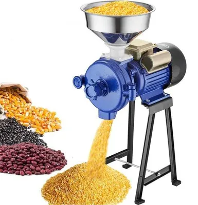 Image de Moulin à céréales électrique - farine de blé - moulin à sec - 3 kW - fabricant de moulins de haute qualité - ustensiles de cuisine pour la maison et l'industrie