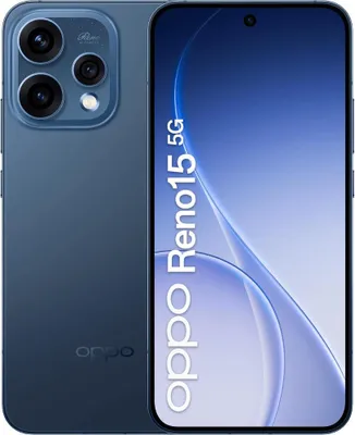 Produktbild von OPPO Reno15 5G, 16,7 cm (6.59"), 8 GB, 512 GB, 50 MP, Android 16.0, Schwarz