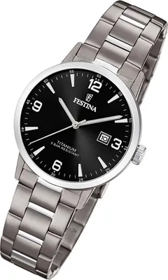 Produktbild von Festina Armbanduhr Date CALENDARIO TITANIUM Black