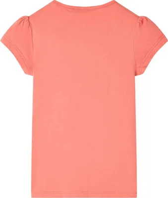 Produktbild von vidaXL Kinder-T-Shirt Korallenrosa 116
