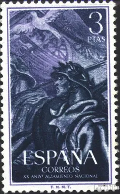 Produktbild von Briefmarken Spanien 1956 Mi 1087 postfrisch Nationale Erhebung
