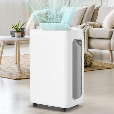 Produktbild von Peviasot Luftentfeuchter 26 L/Tag, 4,3-L-Wassertank, 24-h-Timer, Kindersicherung und Dauerablauf, Weiß