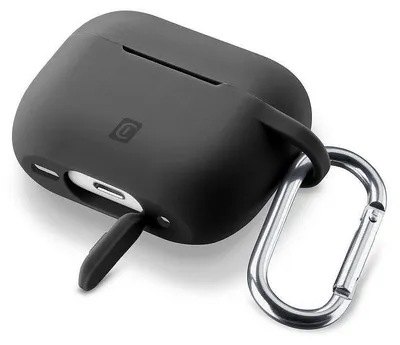 Obrázek produktu pro Cellularline 8018080489624, Obal, Černá, Apple, AirPods 4, AirPods 4 ANC, Silikon, Odolnost vůči nečistotám, Odolnost proti pádu, Odolné proti poškrábání