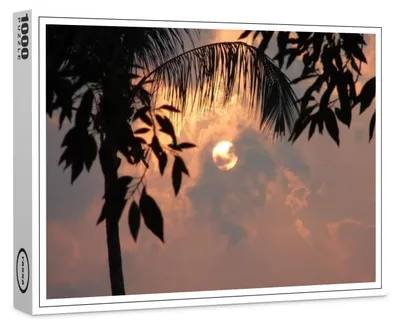 Produktbild von raxxa Premium-Puzzle "Sonnenuntergang 2", 1000 Teile