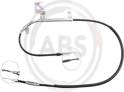 Produktbild von A.B.S. Handbremsseil Seilzug Feststellbremse für SKODA SUPERB (3U4) Hinten Links K18387