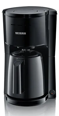 Immagine prodotto di Macchina da caffè a filtro - 8 tazze - Caraffa termica - 1000 W - Nero