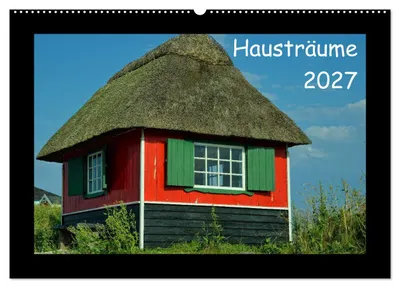 Produktbild von Hausträume 2027 (Wandkalender 2027 DIN A2 quer), CALVENDO Monatskalender
