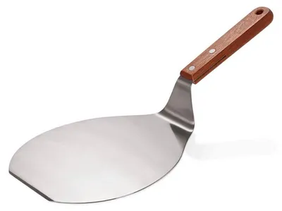 Produktbild von 8x Pizzaheber, 33,5 cm, Schaufel 18 x 16,5 cm, Edelstahl, Holz