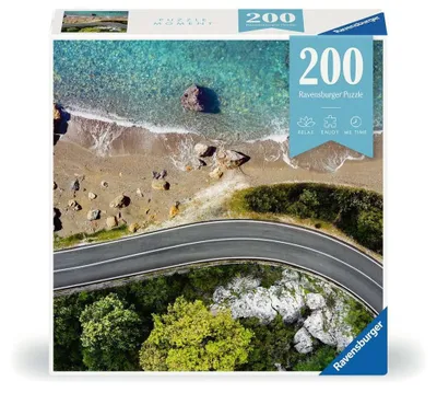 Immagine prodotto di Puzzle Ravensburger - Beachroad - 200 pezzi Momento Puzzle