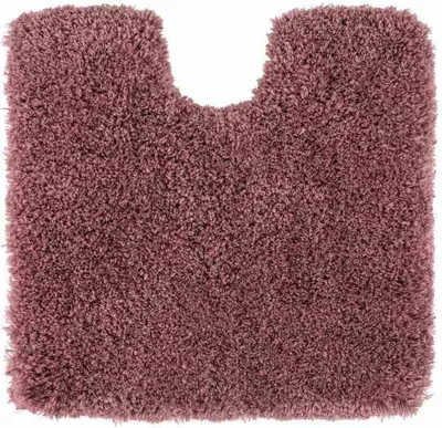 Obrázek produktu pro WohnDirect Koupelnová předložka s výřezem na WC VIENNA Starorůžová 45 x 45 cm S výřezem