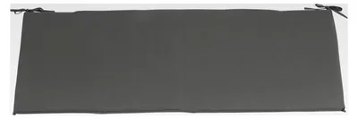 Produktbild von Bankauflage für den Außenbereich 120 x 40 cm Kissen für Gartenbänke wasserabweisend (Anthrazit)