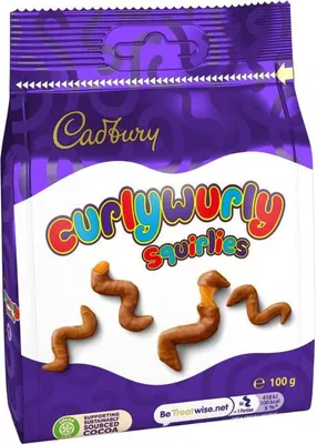 Produktbild von Cadbury Curly Wurly Squirlies 100g