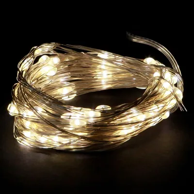 Produktbild von LED Lichterkette mit Timer für stimmungsvolle Dekoration, 4 Stück