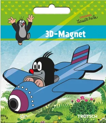 Obrázok produktu pre Trötsch Krtko Magnet Krtko lietadlo