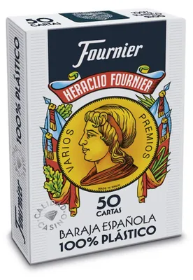 Obrázek produktu pro Karty Fournier č. 2100, ve stylu španělských karet, 100% plastové