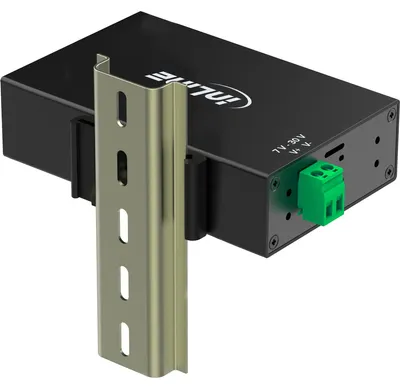 Produktbild von InLine 35396A, USB 3.2 Gen 1 (3.1 Gen 1) Type-B, USB 3.2 Gen 1 (3.1 Gen 1) Type-A, 5000 Mbit/s, Schwarz, Aluminium, Gleichstrom