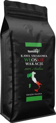 Obrázok produktu pre Aromatizované kávové zrná ITALSKÉ SVÄTKY 1 kg 100 % Arabica Čerstvo pražená
