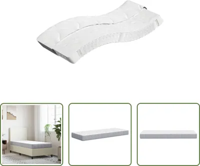 Produktbild von The Living Store Matratze Taschenfederkern Mittel 90x200 cm